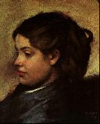 Edgar Degas Madamoiselle Dobigny France oil painting reproduction